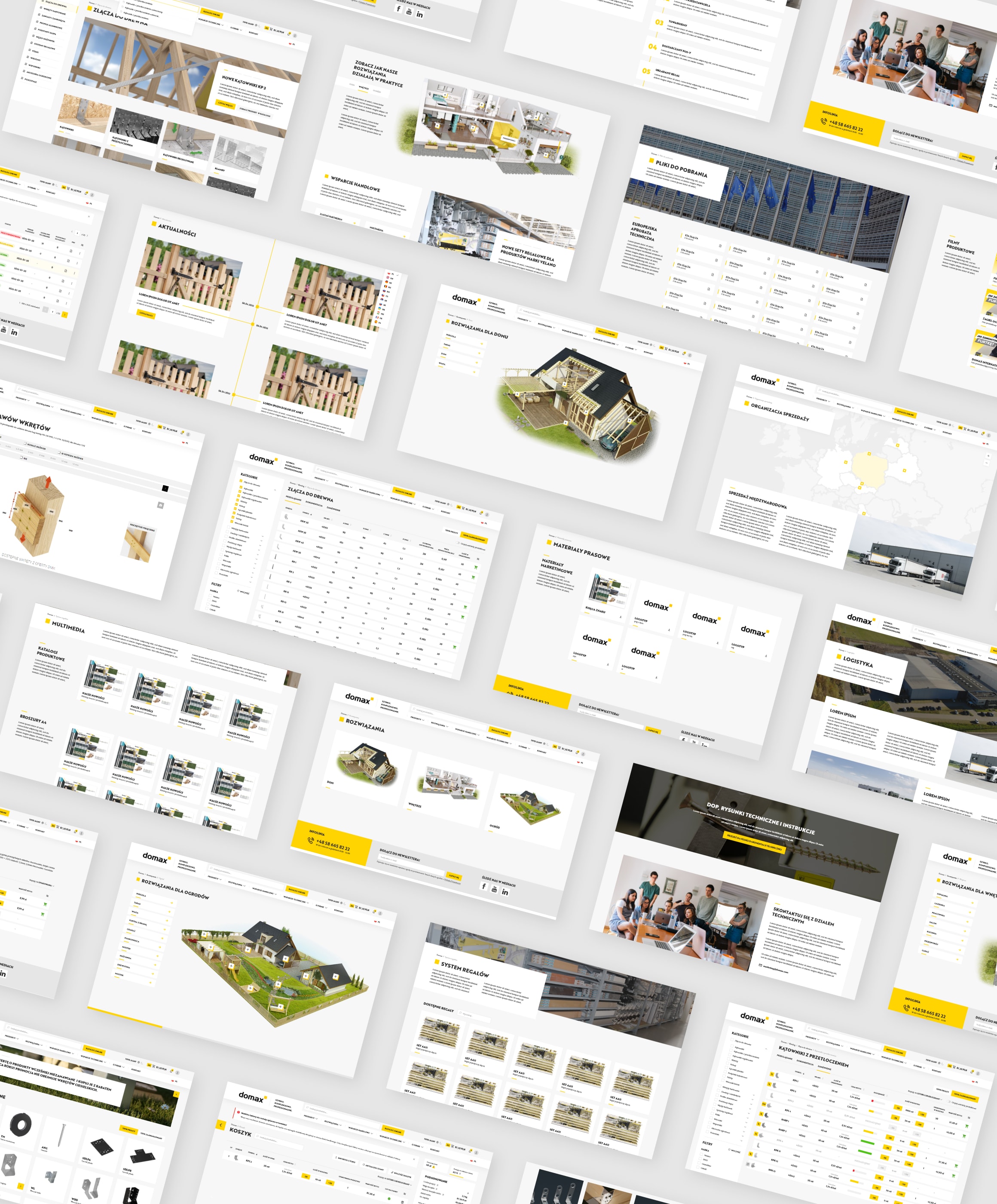 Project - A B2B commerce platform and marketing site for a hardware manufacturer, plugged into its ERP