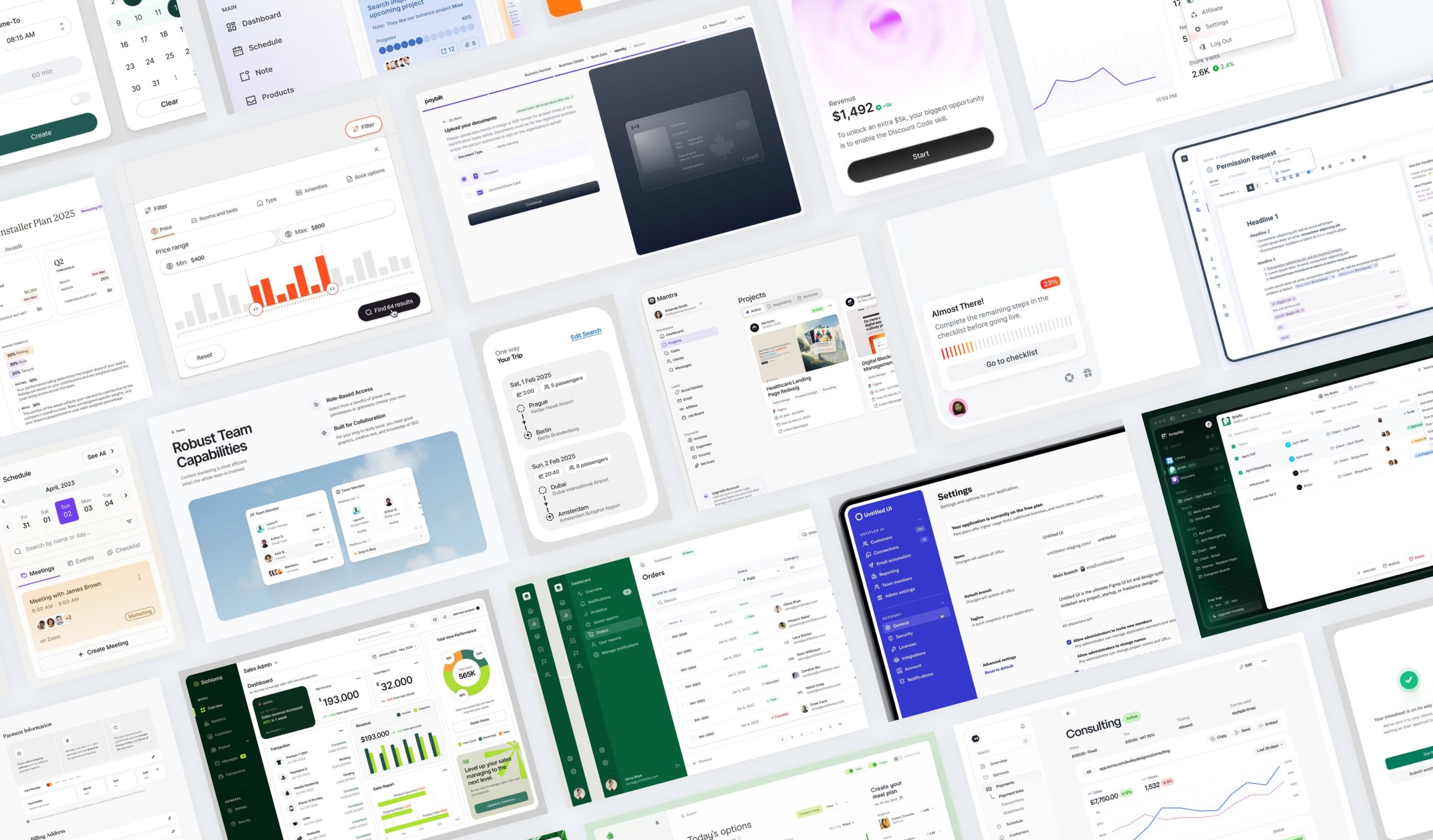 Dokumentis - early wireframes and form-pattern exploration