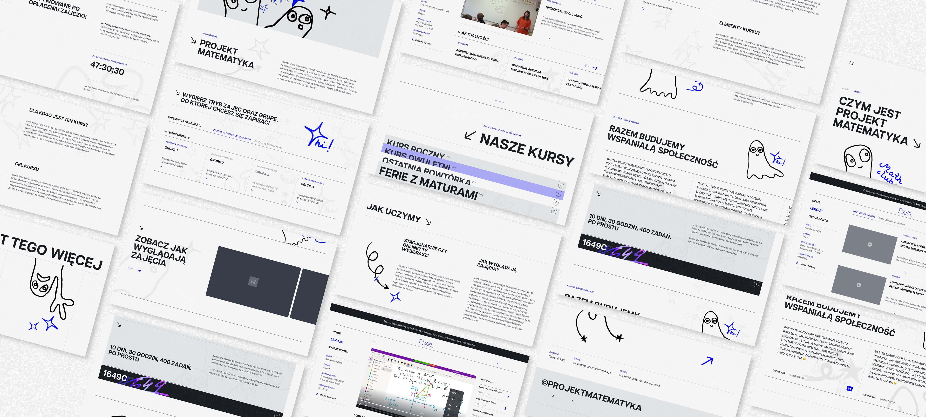 Projekt Matematyka - homepage or course view