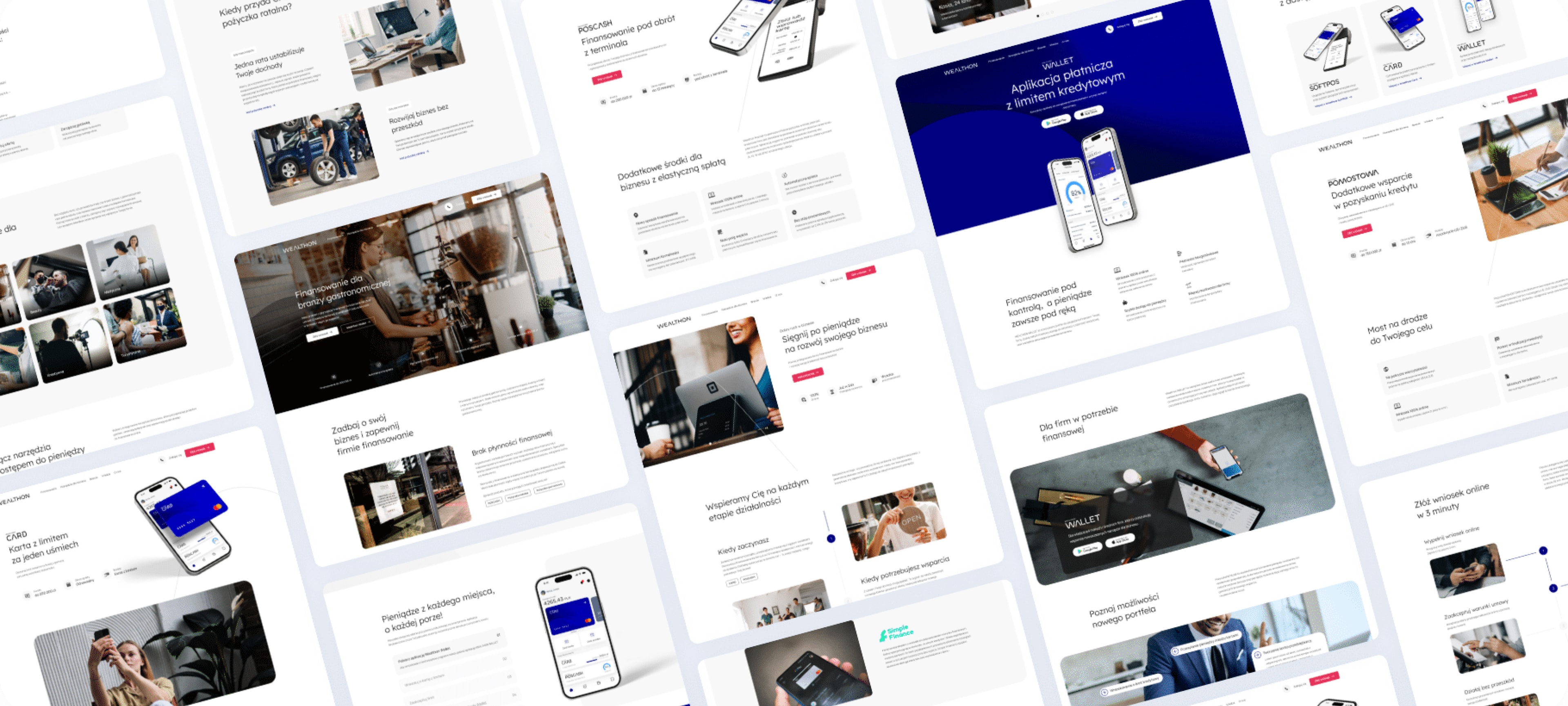 Wealthon - redesigned homepage