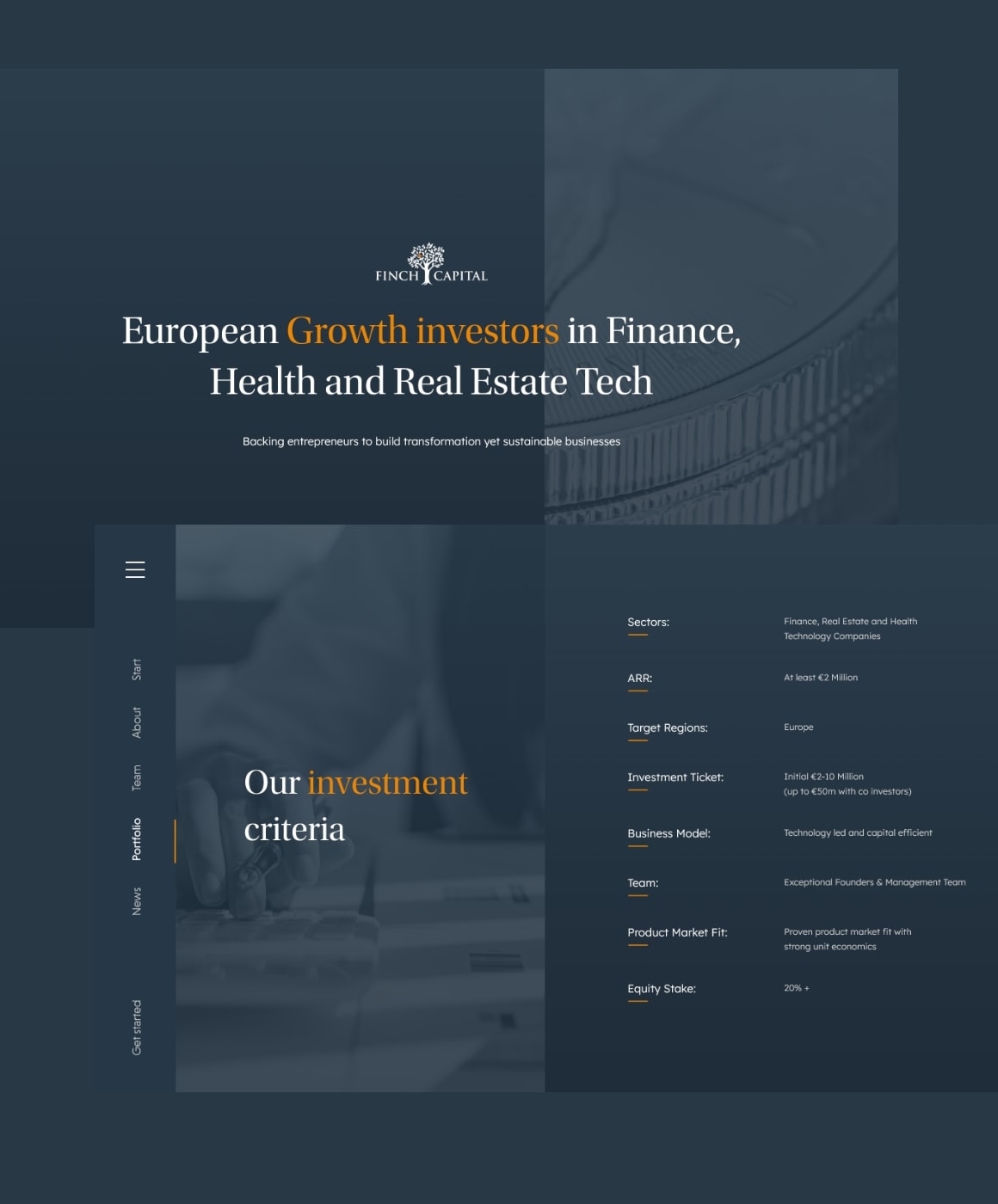 Project - Finch Capital