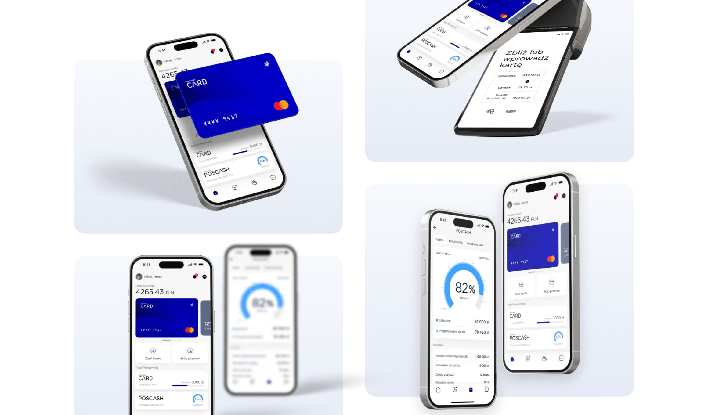 Wealthon - CARD and POSCASH product mockups